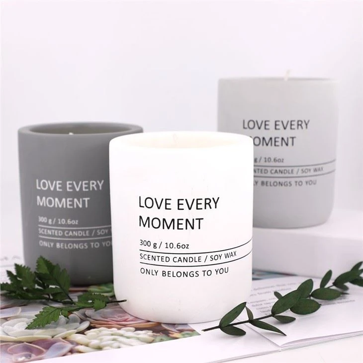 Cement Jar Candle