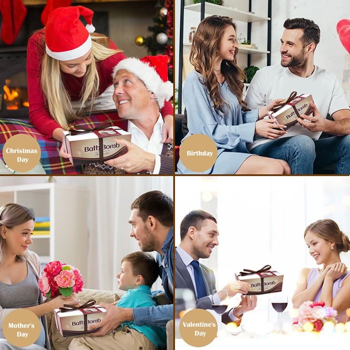 Chocolate Bath Bombs Gifts