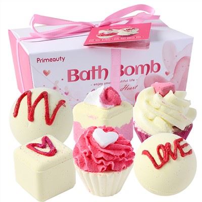 Cadouri pentru Valentines Cupcake Bombe de baie
