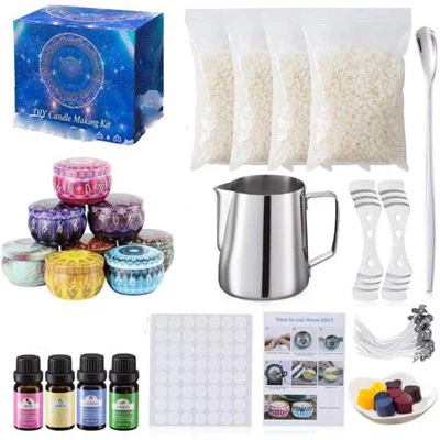 Kit de lumânări parfumate DIY