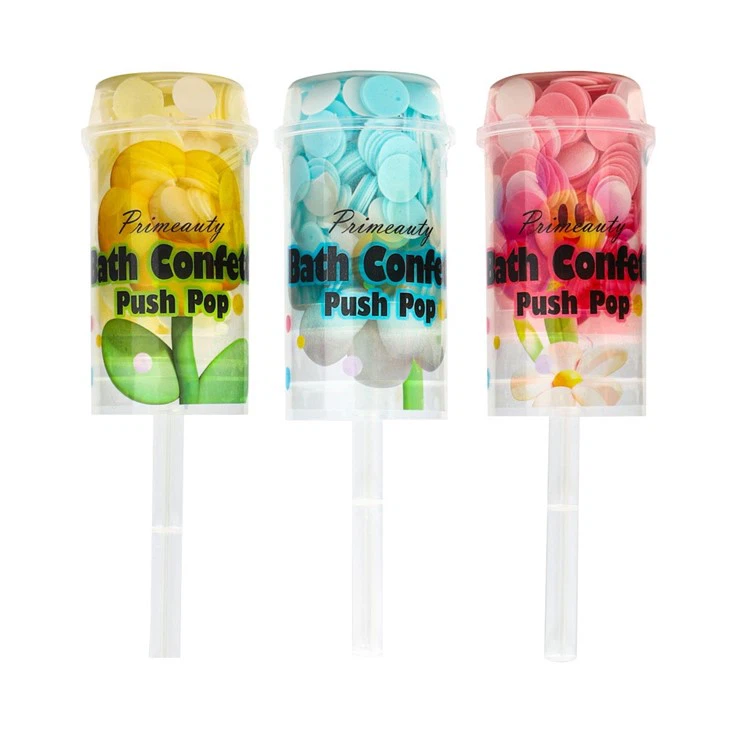 Bath Confetti Push Pop